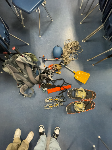 Gear used by the Montrose Search and Rescue