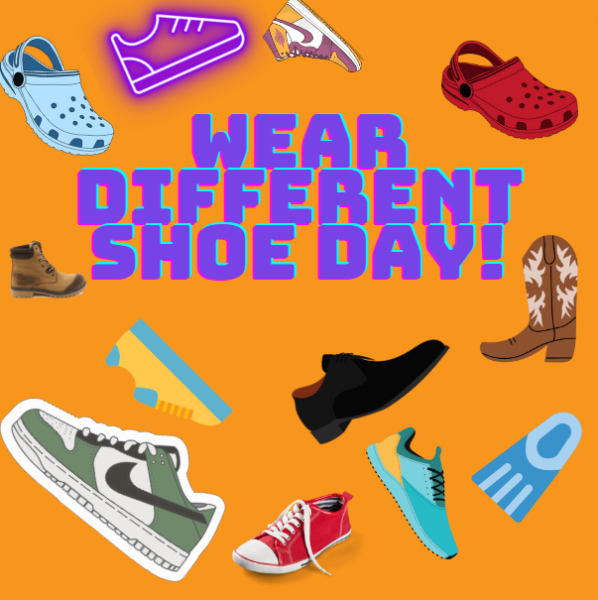 Wear Different Shoe Day Was On Friday