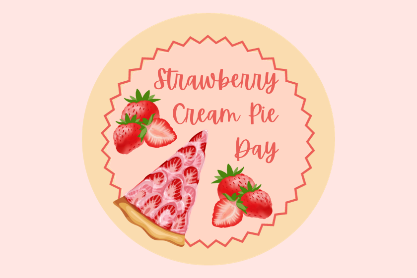 National+Strawberry+Cream+Pie+Day